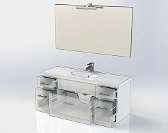 Aquanet Комплект Мебели Данте 110 (164822) – фотография-4