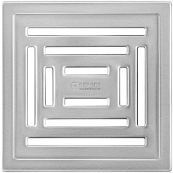 BERGES Wasserhaus Душевой трап Zentrum Uno 150 090372 хром матовый – фотография-2