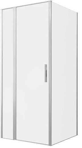 Allen Brau Душевой уголок Priority 90x90 3.31026.BA/3.31044.BA серебро браш – фото-1