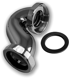 Pucsho Слив-перелив Diamant H0000284 хром – фотография-5