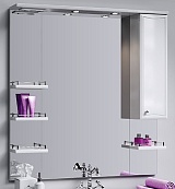 Aqwella Зеркальный шкаф Барселона Л10 