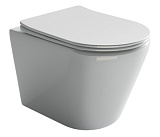 Ceramicanova Подвесной унитаз HighLight Rimless CN1804 белый