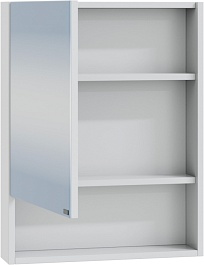 СанТа Зеркальный шкаф Сити 50 белый – фотография-2