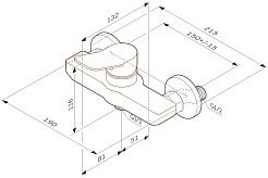Am.Pm Смеситель для душа X-Joy F85A20022 – фотография-9