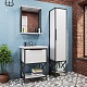 Mixline Тумба с раковиной Бруклин 60 белая матовая – фотография-18