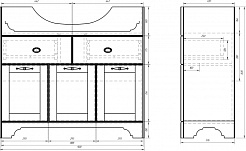Dreja Тумба с раковиной Antia 95 белая – фотография-2