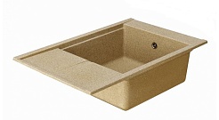 Акватон Кухонная мойка Делия 78 песочный – фотография-4