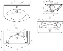 Owl 1975 Мебель для ванной Vessla stor 75 – фотография-10