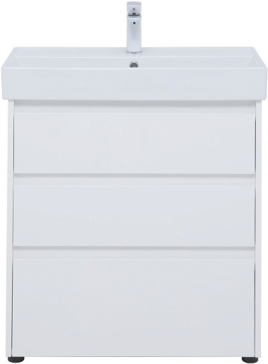 Aquanet Мебель для ванной Nova Lite 75 белая глянцевая – картинка-5