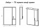 Misty Мебель для ванной Амбра 70 R – картинка-9