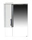 Misty Зеркало-шкаф Престиж 70 L белый/серебряная патина – картинка-10
