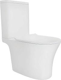 Vivon Унитаз-компакт Colett KWH02 безободковый с быстросъёмным сиденьем микролифт – фотография-7