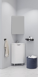 Corozo Зеркало-шкаф угловое Триана 37 – фотография-6