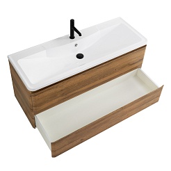 BelBagno Мебель для ванной Albano 120 подвесная Rovere Rustico – фотография-16