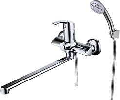 Lemark Смеситель для ванны Plus Strike LM1157C универсальный хром – фотография-1