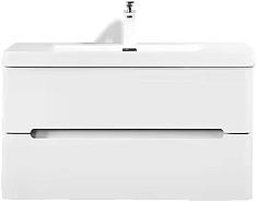 Parly Тумба с раковиной River 60 подвесная лилейно-белая