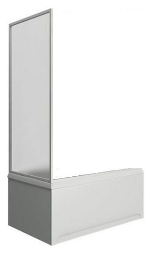 Bas Шторка на ванну торцевая "Бриз" пластик – фотография-2