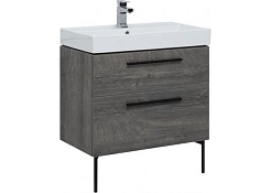 Aquanet Мебель для ванной Nova 75 дуб рошелье – фотография-9