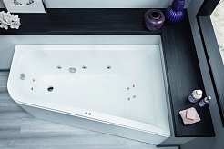 Am.Pm Акриловая ванна "Inspire" 160x100 R с гидромассажем Only – фотография-6
