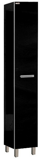 Misty Пенал для ванной Джулия 35 R черный – фото, картинка, фотография-1