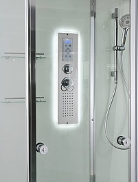 Avacan Душевая кабина 100/80 V2810LED прозрачная – фотография-16