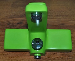 D&K Смеситель "Berlin Humboldt DA1433212" зеленый для ванны – фотография-5