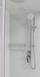 Frank Душевая кабина F411 L white с крышей – фотография-6