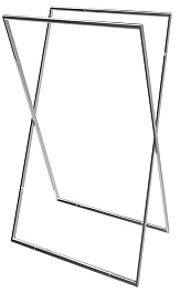 Excellent Полотенцедержатель напольный складной KOBO DOEX.1800SN хром – фотография-1