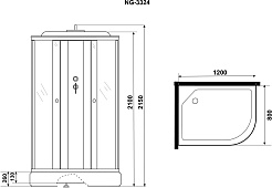 Niagara Душевая кабина Eco NG-3324-14L – фотография-12
