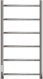 Point Полотенцесушитель электрический П6 500x800 PN04758 хром – фотография-2