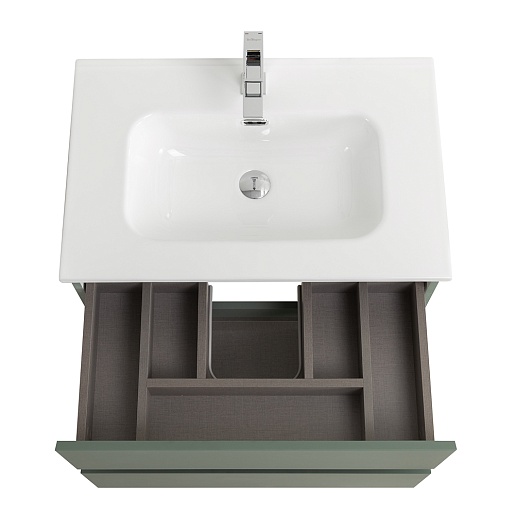 BelBagno Тумба с раковиной Kraft 60 подвесная Еловый матовый – картинка-9