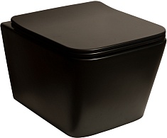 SantiLine Унитаз подвесной SL-5004MB черный матовый