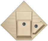 Florentina Мойка гранитная Бомбей песочный