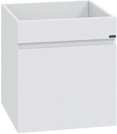 СанТа Мебель для ванной под стиральную машину Марс 120 L 1 ящик подвесная белая – фотография-5