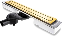 BERGES Wasserhaus Душевой лоток Top Stark 800 092151 золото – фотография-1