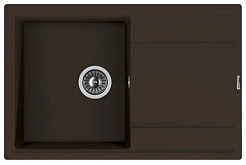 Florentina Мойка гранитная Липси 780 с крылом мокко – фотография-1