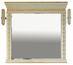 Misty Зеркало Мануэлла GOLD 105 бежевое/глянец – фотография-1