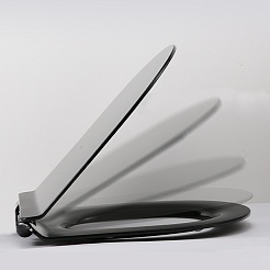 Esbano Сиденье для унитаза Garcia черное – фотография-4