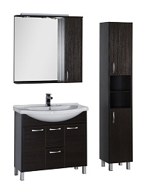 Aquanet Тумба с раковиной "Донна 90" венге – фотография-2