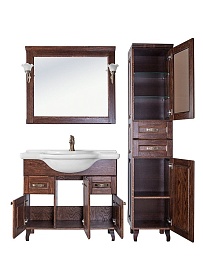 Водолей Тумба с раковиной Дубини 95 венге – фотография-3