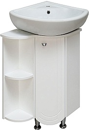 Runo Тумба с раковиной Бис L угловая – фотография-1