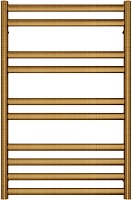 Lemark Полотенцесушитель водяной Status П10 500x800 бронза