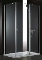 Cezares Душевой уголок ELENA-W-AH-1-100/80-P-Cr-R