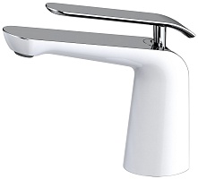 Timo Смеситель для раковины Olivia 3261/00-16F хром-белый