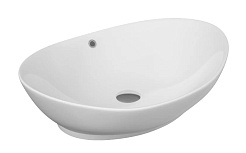 Teymi Тумба с раковиной Ritta 55 дуб эврика/белый матовый подвесная T60519 раковина T50503 – фотография-10