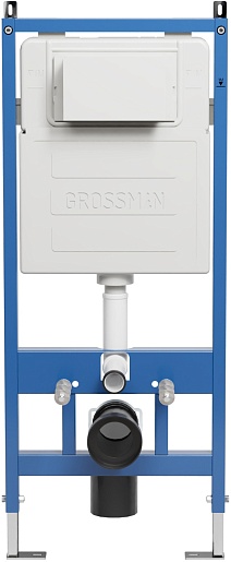 Grossman Инсталляция для подвесного унитаза Cosmo 97.02.110 с клавишей смыва хром матовый – картинка-3
