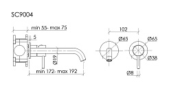 Sancos Смеситель для раковины Etna хром SC9004CH – фотография-5