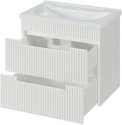 Brevita Тумба c раковиной Ariana 60 белая – фотография-4