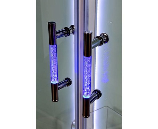 DTO Душевая кабина А102 L LED и гидромассажем – картинка-3