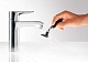 Hansgrohe Смеситель Metris 31084000 для раковины – фотография-7